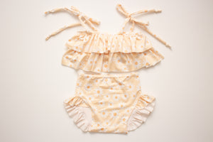 Yellow Daisy Two Piece Swimsuit